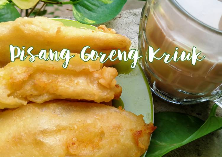 Pisang Goreng Kriuk