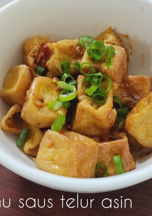 Foto resep Tahu Saus Telur Asin