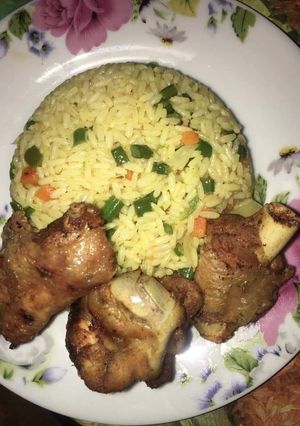 A picture of Butter fried rice.