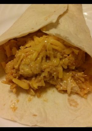 A picture of Cheesy Chicken Fajitas.