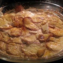 Scalloped/ Augratin Potatoes A picture of Scalloped/ Augratin Potatoes.