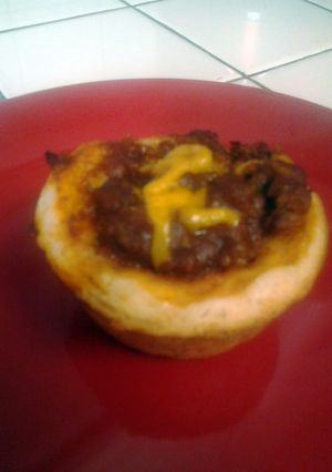 A picture of Manwich muffins.