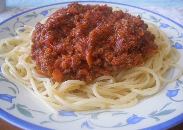 Recipe of Perfect Easy! Tasty! Basic Meat Sauce