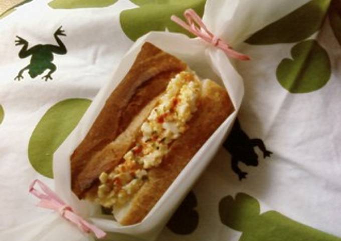 Spicy Egg Sandwich For Grown-ups
