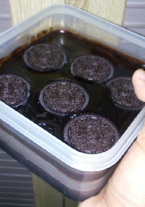 Foto resep Oreo dessert box mudah ekonomis