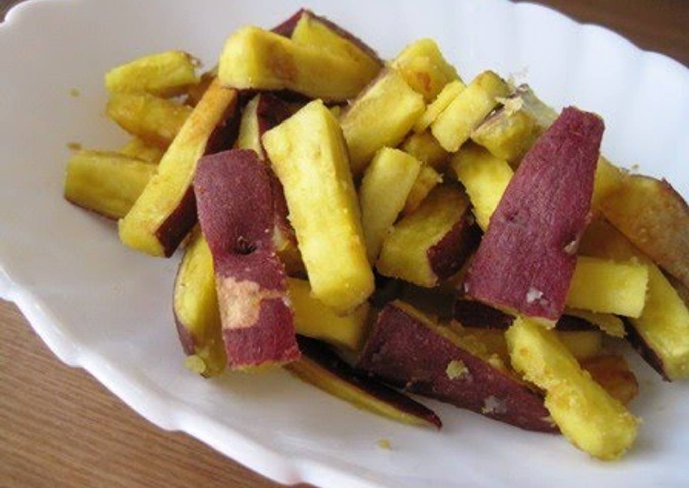 Sautéed Sweet Potatoes with Garlic