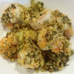 A picture of GARLICKY BAKED SHRIMP.