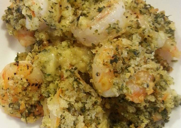 Simple Way to Make Quick GARLICKY BAKED SHRIMP