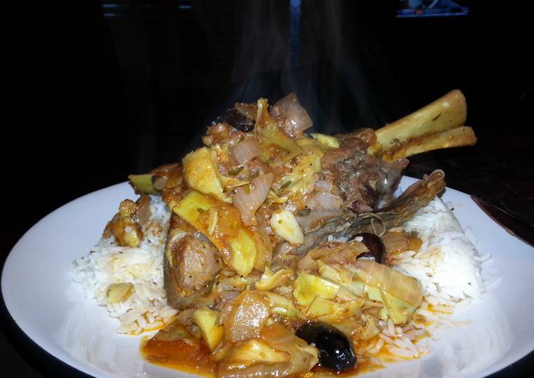 Recipe of Ultimate Date Night Lamb Shanks