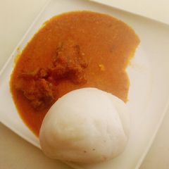 A picture of Gbegiri soup(Yoruba name).