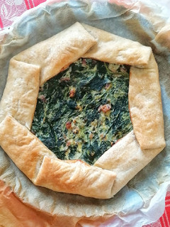 Foto di Torta salata spinaci e pancetta
