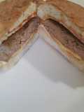 Hamburguesa con queso y huevo