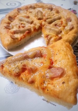 Foto resep Pizza Nasi Teflon