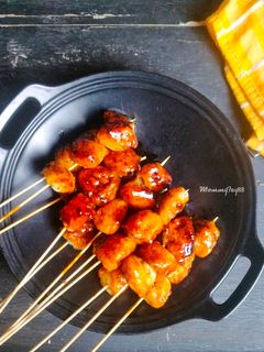 Foto resep Bakso Bakar Saus Barbeque