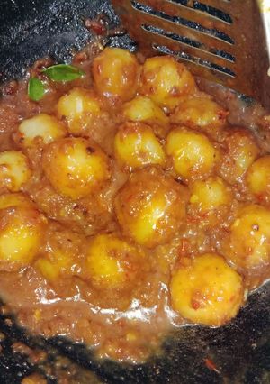 Foto resep Cilok bumbu kacang
