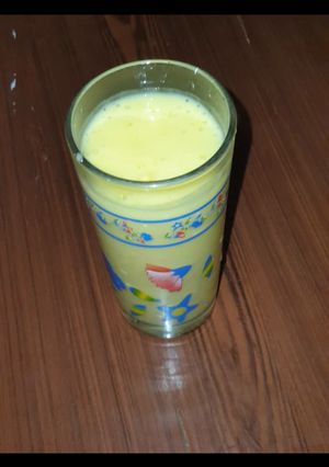 Leman mangwaro da yoghurt ainihin hoton girkin