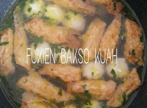 Foto resep Fukien bakso kuah
