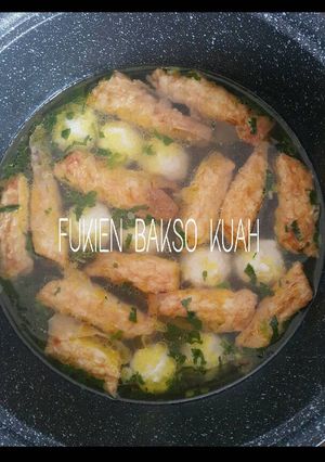 Foto resep Fukien bakso kuah