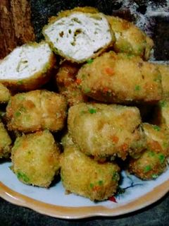 Hình của món Đậu phụ chiên xù.