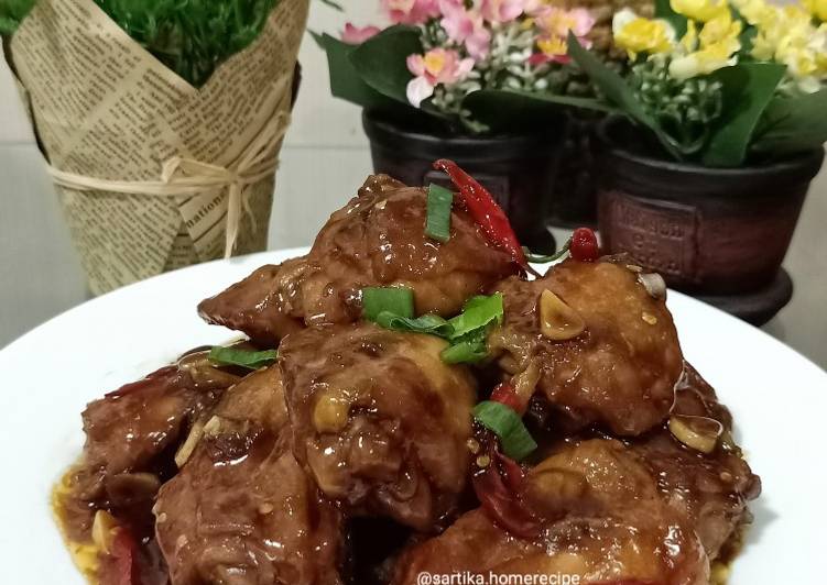 Langkah Mudah untuk Menyiapkan Ayam saus korea / Ayam goreng saus korea ala me 🥰 Anti Gagal
