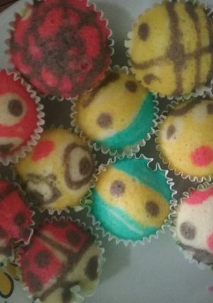 Foto resep Bolu Kukus Karakter 2 #beranibaking