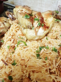 صورة لوصفة كبسة دجاج