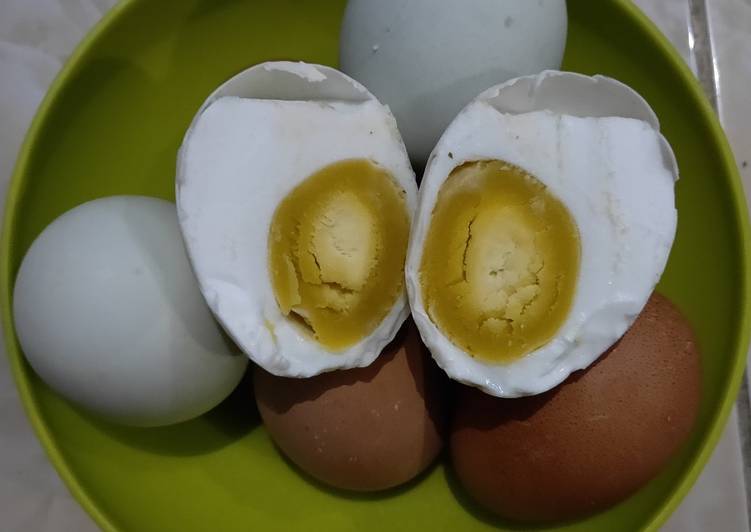 Resep Telur asin tanpa abu bakar yang Bisa Manjain Lidah