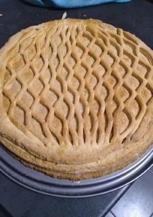A picture of Guyana-Style Galette des Rois.