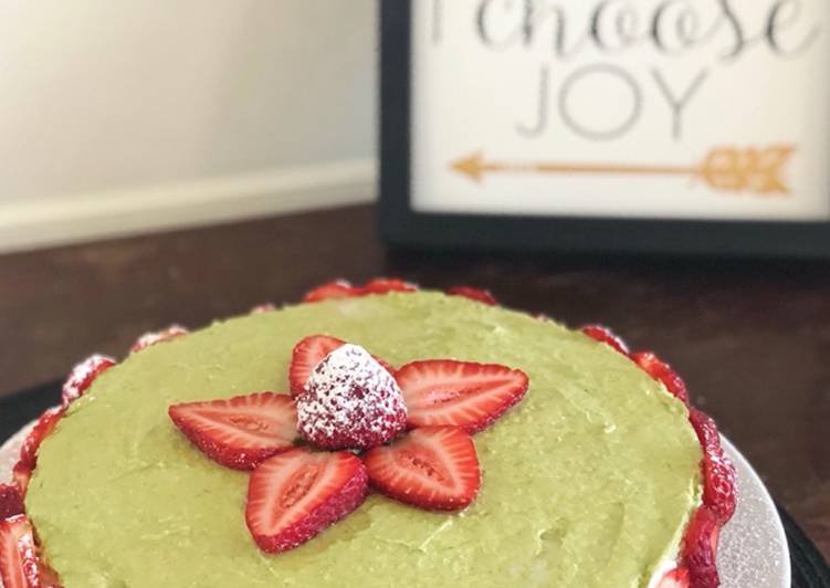 Recipe of Tasty No Bake Matcha Cheesecake