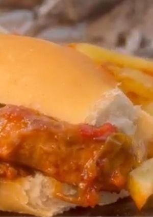 Una foto de Sándwiches de Bifes de Bondiola