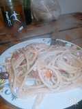 Fideos saltados con tomate te saca él apuro!!!
