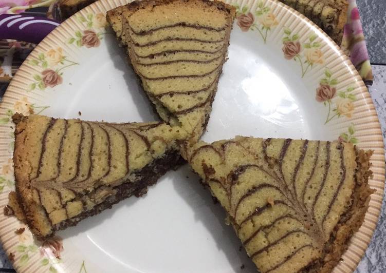 Zebra cake