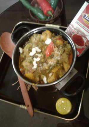 A picture of Kashmiri sabji bahar.