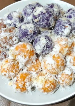 Foto resep Klepon Ubi Warna Warni