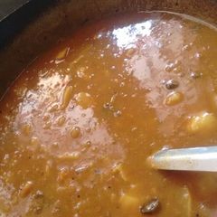 A picture of Aloo Ka jhol.