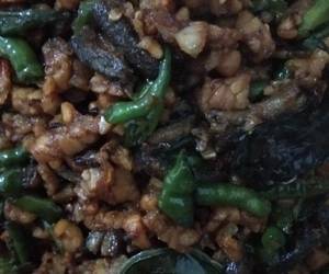 Resep Unik Sambel goreng tempe,belut,cabe ijo Ala Rumahan