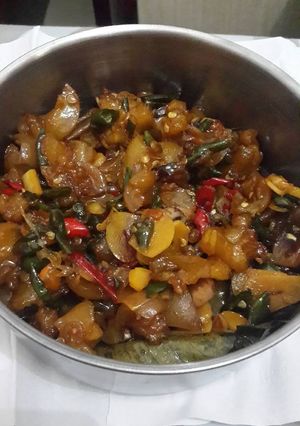 Foto resep Oseng oseng kikil