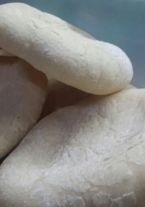 Una foto de Pan árabe o pan pita casero