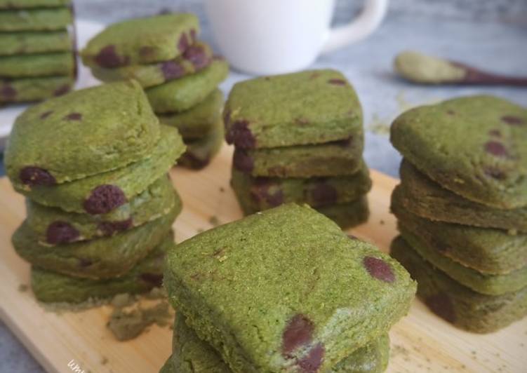 Matcha Green Tea Cookies