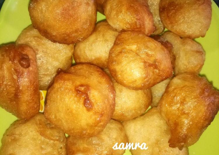 Steps to Prepare Speedy Milky puff puff