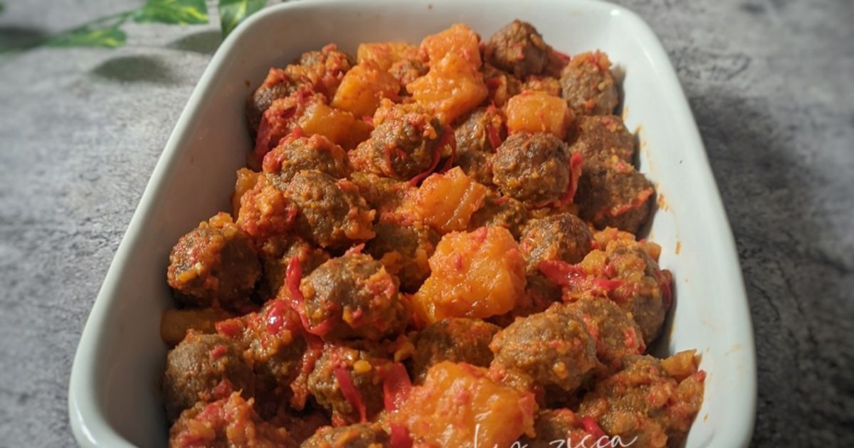 Sambel Goreng Bola Daging