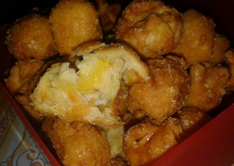 Bola pisang caramel krispi π