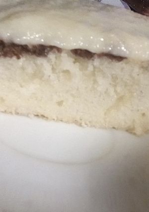 صورة لوصفة كيك بالاوريو و الكريم باتيسيير