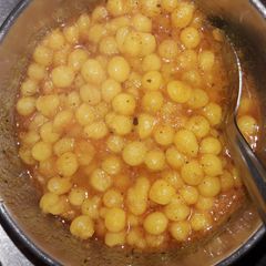 A picture of Bondi ki sabji.