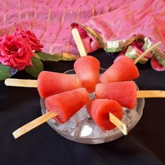 A picture of Watermelon Popsicles.