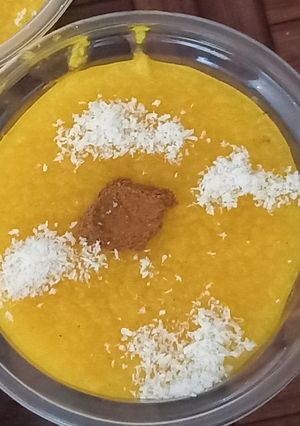 عکسی از دستور شله زرد