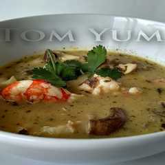 Una foto de Sopa Tom Yum