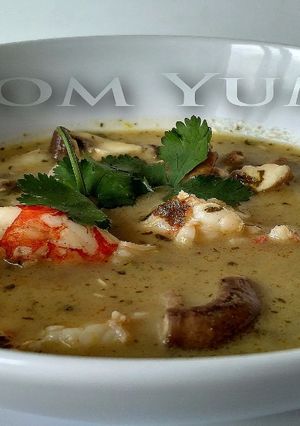 Una foto de Sopa Tom Yum