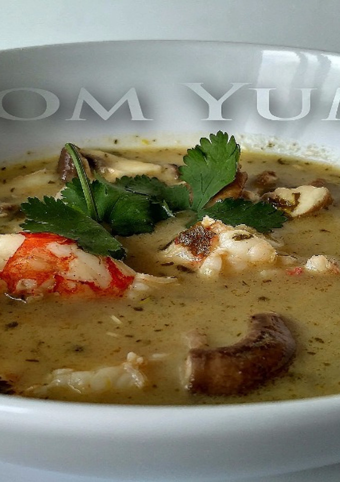 Una foto de Sopa Tom Yum