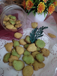 Foto resep Peanut Matcha Cookies